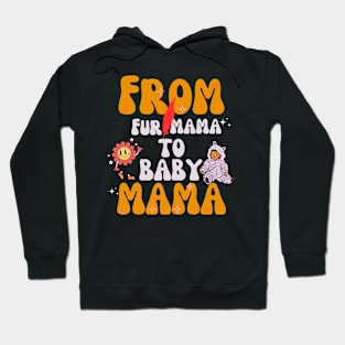 From Fur Mama To Baby Mama Hoodie